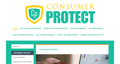 Desktop Screenshot of consumerprotect.co.za